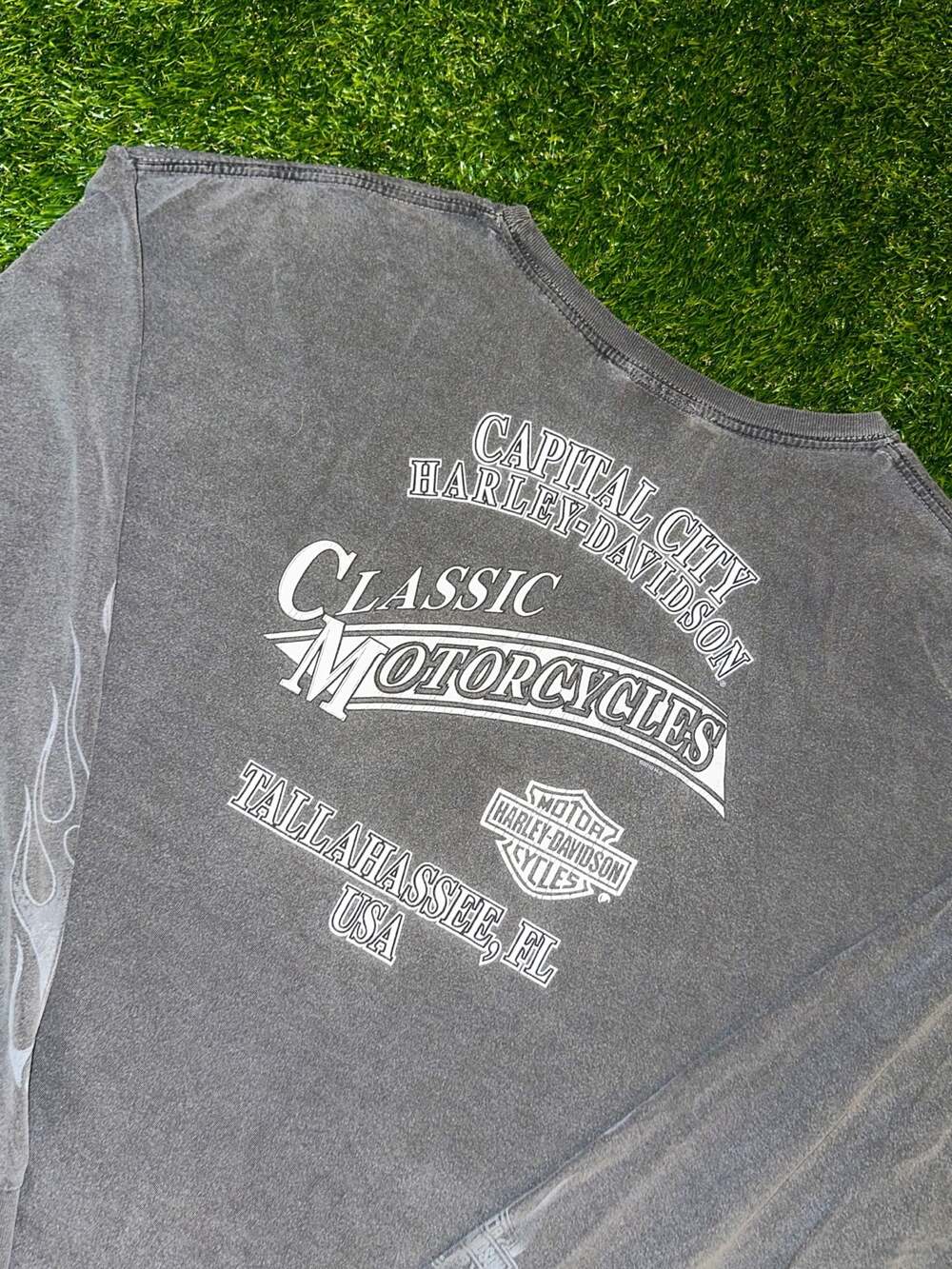 Harley-Davidson Capital City Tallahassee FL Long Sleeve Graphic T-Shirt - Picture 4 of 5